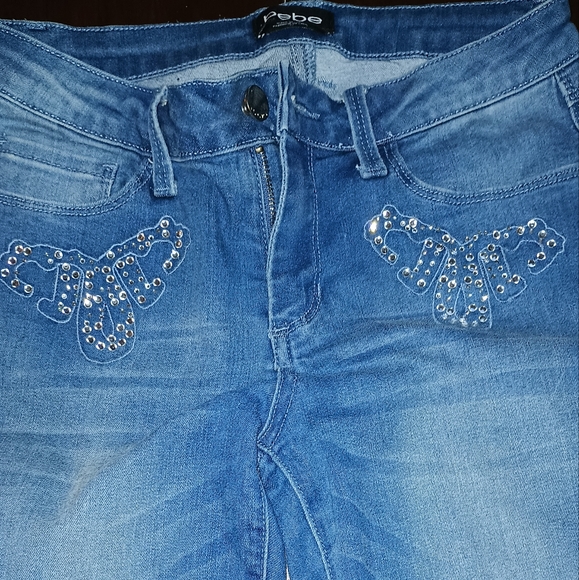 Blue Bebe stretch skinny jeans - Picture 2 of 4